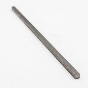 Square Keystock, 5/16" x 5/16", 12" Long, Carbon Steel (Plain), Pack of 1, 54300