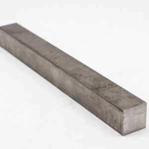Square Keystock, 1-1/4" x 1-1/4", 12" Long, Carbon Steel (Plain), Pack of 1, 54575
