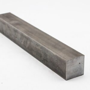 Square Keystock, 1-5/8" x 1-5/8", 12" Long, Carbon Steel (Plain), Pack of 1, 54635