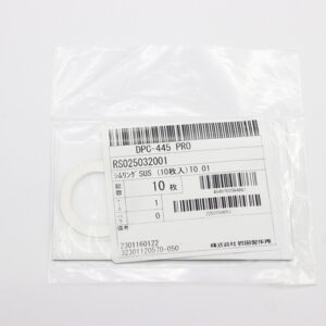 Shim Washer, 0.01mm Thick, ID 25mm x OD 32mm, SUS304 (Pack of 10), RS025032001