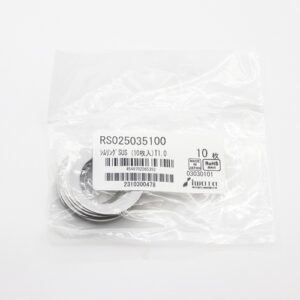 Shim Washer, 1.0mm Thick, ID 25mm x OD 35mm, SUS304 (Pack of 10), RS025035100