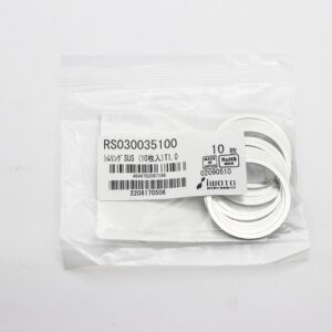 Shim Washer, 1.0mm Thick, ID 30mm x OD 35mm, SUS304 (Pack of 10), RS030035100