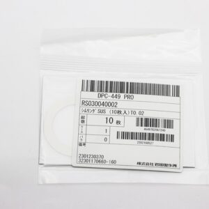 Shim Washer, 0.02mm Thick, ID 30mm x OD 40mm, SUS304 (Pack of 10), RS030040002