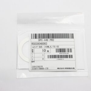 Shim Washer, 0.03mm Thick, ID 30mm x OD 40mm, SUS304 (Pack of 10), RS030040003