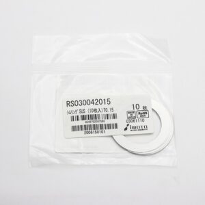 Shim Washer, 0.15mm Thick, ID 30mm x OD 42mm, SUS304 (Pack of 10), RS030042015