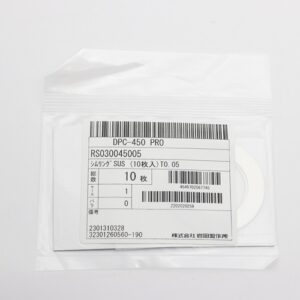 Shim Washer, 0.05mm Thick, ID 30mm x OD 45mm, SUS304 (Pack of 10), RS030045005