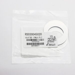 Shim Washer, 0.20mm Thick, ID 30mm x OD 45mm, SUS304 (Pack of 10), RS030045020