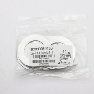 Shim Washer, 1.0mm Thick, ID 30mm x OD 50mm, SUS304 (Pack of 10), RS030050100