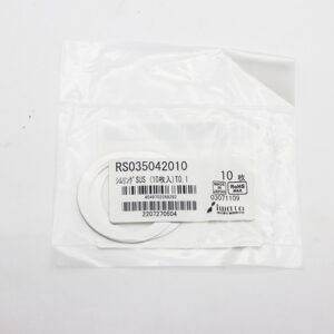 Shim Washer, 0.10mm Thick, ID 35mm x OD 42mm, SUS304 (Pack of 10), RS035042010