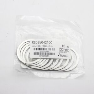Shim Washer, 1.0mm Thick, ID 35mm x OD 42mm, SUS304 (Pack of 10), RS035042100