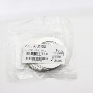 Shim Washer, 1.0mm Thick, ID 35mm x OD 50mm, SUS304 (Pack of 10), RS035050100
