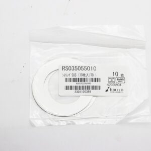 Shim Washer, 0.10mm Thick, ID 35mm x OD 55mm, SUS304 (Pack of 10), RS035055010