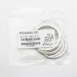 Shim Washer, 1.0mm Thick, ID 40mm x OD 45mm, SUS304 (Pack of 10), RS040045100