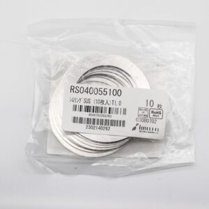 Shim Washer, 1.0mm Thick, ID 40mm x OD 55mm, SUS304 (Pack of 10), RS040055100