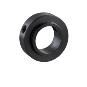 Shaft Collar for Bearings, ID 10mm x OD 20mm, 11mm Long, Carbon Steel S45C (Black Oxide Finish), SC1011CB3