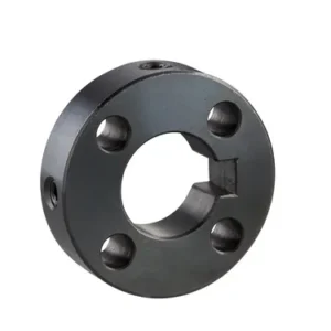 Shaft Collar with Keyway and 4 Lateral Holes , ID 10mm x OD 26mm, 10mm Long, Carbon Steel S45C (Black Oxide), SC1010CKP4
