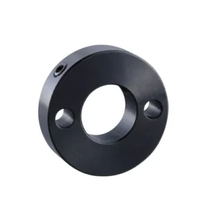 Shaft Collar with 2 Holes, ID 13mm x OD 33mm, 12mm Long, Carbon Steel S45C (Black Oxide Finish), SC1312CP2