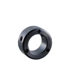 Shaft Collar with 3 Holes, ID 20mm x OD 32mm, 15mm Long, Carbon Steel S45C (Black Oxide Finish), SC2015CP3