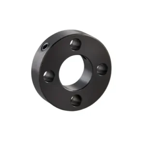 Shaft Collar with 4 Holes, ID 10mm x OD 26mm, 10mm Long, Carbon Steel S45C (Black Oxide Finish), SC1010CP4