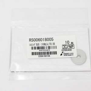 Shim Washer, 0.05mm Thick, ID 6mm x OD 18mm, SUS304 (Pack of 10), RS006018005