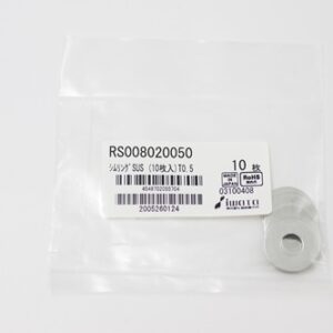 Shim Washer, 0.50mm Thick, ID 8mm x OD 20mm, SUS304 (Pack of 10), RS008020050