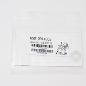 Shim Washer, 0.05mm Thick, ID 10mm x OD 14mm, SUS304 (Pack of 10), RS010014005