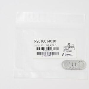 Shim Washer, 0.30mm Thick, ID 10mm x OD 14mm, SUS304 (Pack of 10), RS010014030