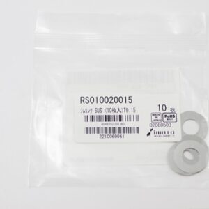 Shim Washer, 0.15mm Thick, ID 10mm x OD 20mm, SUS304 (Pack of 10), RS010020015