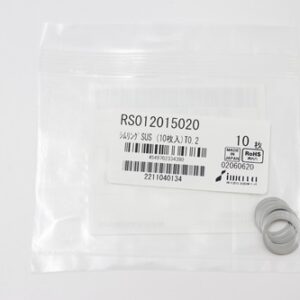 Shim Washer, 0.20mm Thick, ID 12mm x OD 15mm, SUS304 (Pack of 10), RS012015020