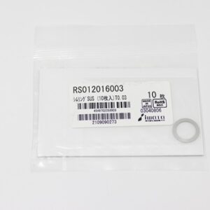 Shim Washer, 0.03mm Thick, ID 12mm x OD 16mm, SUS304 (Pack of 10), RS012016003