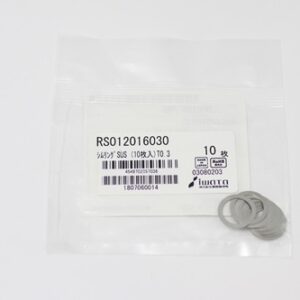 Shim Washer, 0.30mm Thick, ID 12mm x OD 16mm, SUS304 (Pack of 10), RS012016030