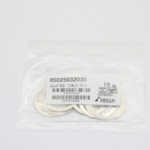 Shim Washer, 0.30mm Thick, ID 25mm x OD 32mm, SUS304 (Pack of 10), RS025032030