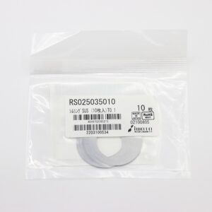 Shim Washer, 0.10mm Thick, ID 25mm x OD 35mm, SUS304 (Pack of 10), RS025035010