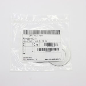 Shim Washer, 0.15mm Thick, ID 25mm x OD 40mm, SUS304 (Pack of 10), RS025040015