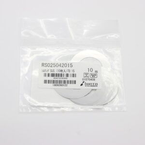Shim Washer, 0.15mm Thick, ID 25mm x OD 42mm, SUS304 (Pack of 10), RS025042015