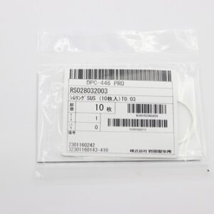 Shim Washer, 0.03mm Thick, ID 28mm x OD 32mm, SUS304 (Pack of 10), RS028032003
