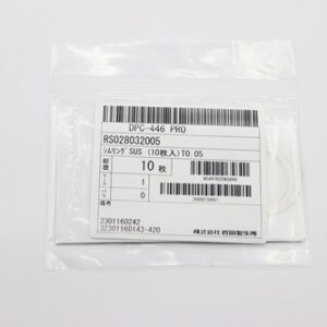 Shim Washer, 0.05mm Thick, ID 28mm x OD 32mm, SUS304 (Pack of 10), RS028032005