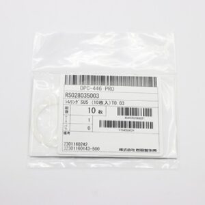 Shim Washer, 0.03mm Thick, ID 28mm x OD 35mm, SUS304 (Pack of 10), RS028035003
