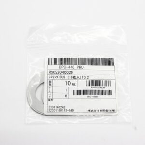 Shim Washer, 0.20mm Thick, ID 28mm x OD 40mm, SUS304 (Pack of 10), RS028040020