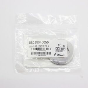 Shim Washer, 0.50mm Thick, ID 28mm x OD 40mm, SUS304 (Pack of 10), RS028040050