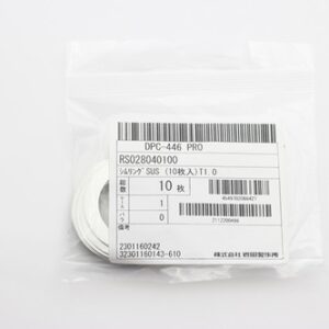 Shim Washer, 1.0mm Thick, ID 28mm x OD 40mm, SUS304 (Pack of 10), RS028040100