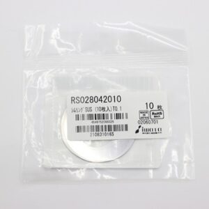 Shim Washer, 0.10mm Thick, ID 28mm x OD 42mm, SUS304 (Pack of 10), RS028042010
