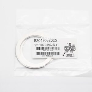 Shim Washer, 0.30mm Thick, ID 42mm x OD 52mm, SUS304 (Pack of 10), RS042052030