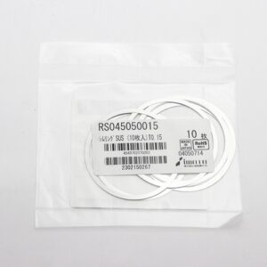 Shim Washer, 0.15mm Thick, ID 45mm x OD 50mm, SUS304 (Pack of 10), RS045050015