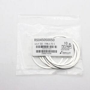 Shim Washer, 0.50mm Thick, ID 45mm x OD 50mm, SUS304 (Pack of 10), RS045050050