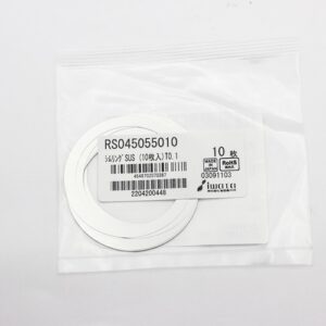 Shim Washer, 0.10mm Thick, ID 45mm x OD 55mm, SUS304 (Pack of 10), RS045055010