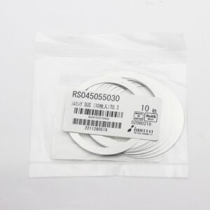 Shim Washer, 0.30mm Thick, ID 45mm x OD 55mm, SUS304 (Pack of 10), RS045055030
