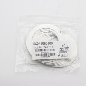 Shim Washer, 1.0mm Thick, ID 45mm x OD 60mm, SUS304 (Pack of 10), RS045060100