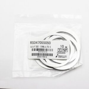 Shim Washer, 0.50mm Thick, ID 47mm x OD 55mm, SUS304 (Pack of 10), RS047055050