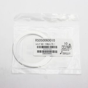 Shim Washer, 0.10mm Thick, ID 50mm x OD 60mm, SUS304 (Pack of 10), RS050060010